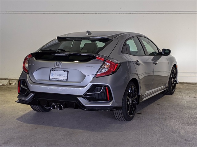 New 2021 Honda Civic Sport 4d Hatchback In North Miami Beach #mu202649 